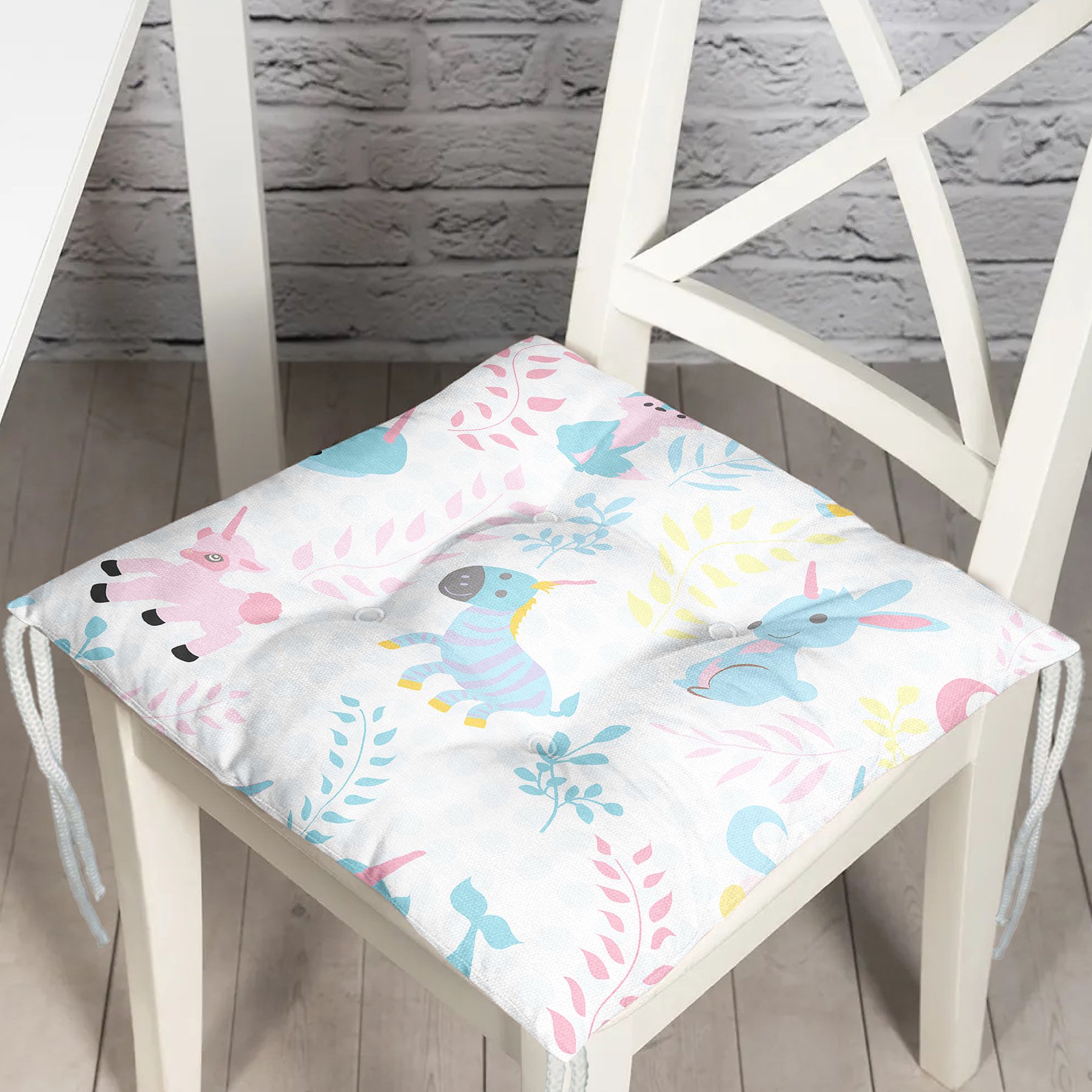 kid animal seamless pattern